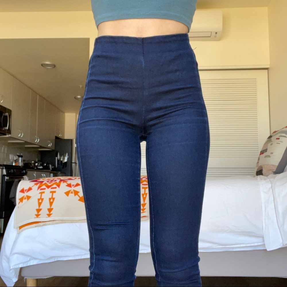 Rag & Bone / jean Georgie Pant Indigo 2 - Picture 3 of 11